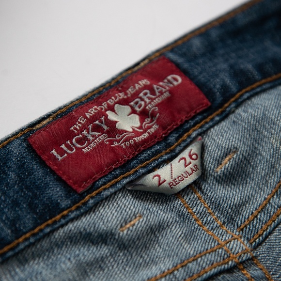 Lucky Brand Lola Straight Jeans - 26 - Picture 3 of 5